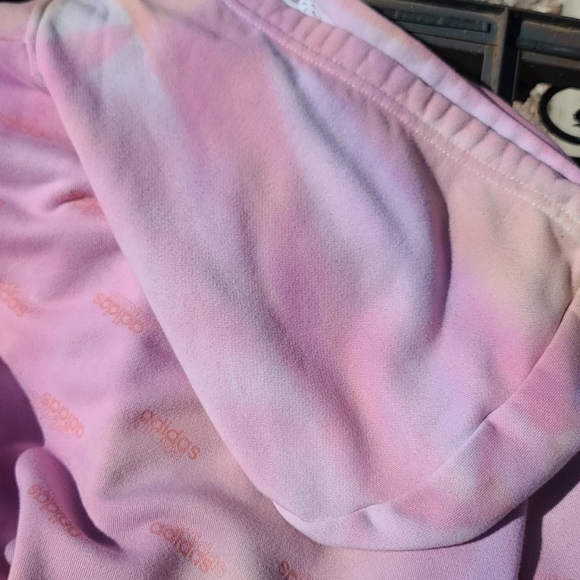 Custom washed up pastel ADIDAS HOODIE - Picture 5 of 8